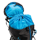 Explorer ribstop grote wandelrugzak PVC-vrij, zwart, blauw