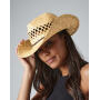 Straw Cowboy Hat - Natural - One Size