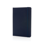 GRS-gecertificeerd RPET A5-notitieboek, donkerblauw, donkerblauw