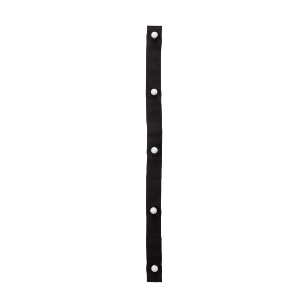 Button Strip 5-hole, 12 cm spacing , 2 Pieces / Pack