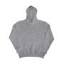 Hooded Sweatshirt Men - Light Oxford - 5XL