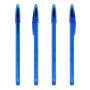 BIC® Style balpen Style BA_CA clear dark blue Blue IN