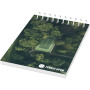 Desk-Mate® spiral A7 notebook - White - 50 pages