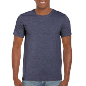 Gildan T-shirt SoftStyle SS unisex 432 heather navy L