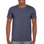 Gildan T-shirt SoftStyle SS unisex 432 heather navy S