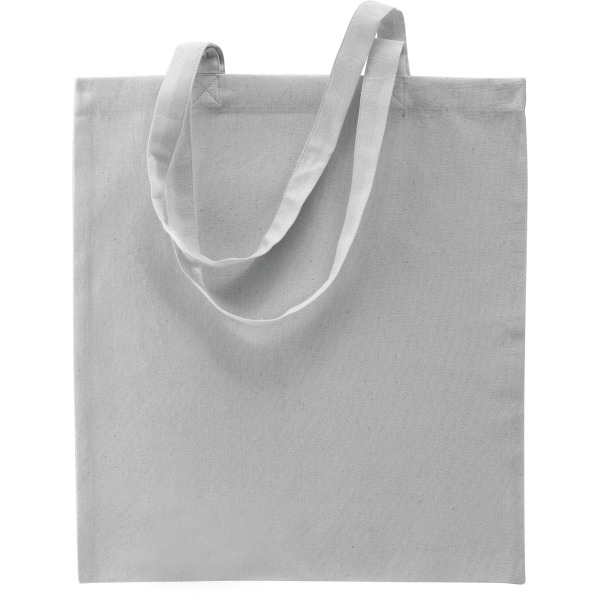 Shopper bag long handles Cool Grey One Size