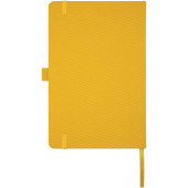 Honua A5 notitieboek van gerecycled papier met gerecyclede PET cover - Lichtoranje