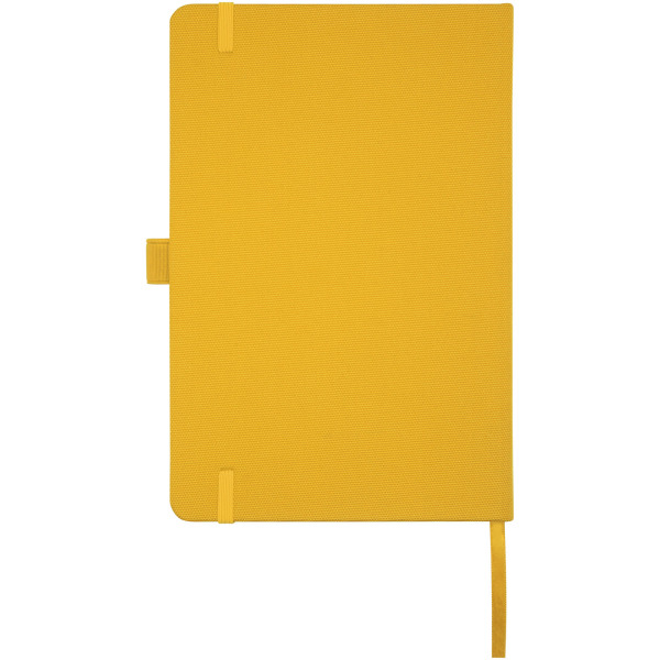 Honua A5 notitieboek van gerecycled papier met gerecyclede PET cover - Oranje