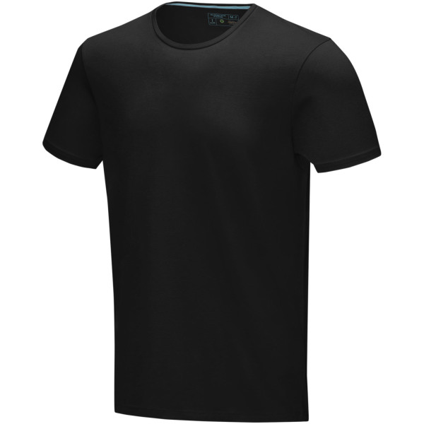 Balfour short sleeve men's GOTS organic t-shirt - Solid black - XXL