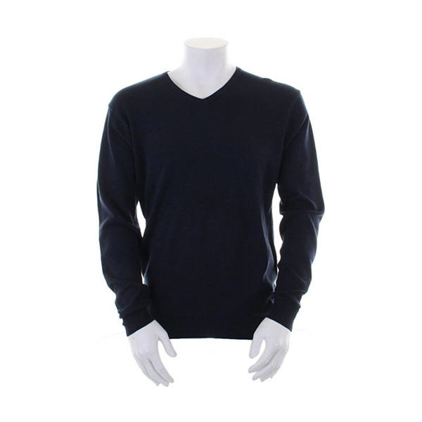 Classic Fit Arundel V Neck Sweater - Navy