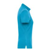 Ladies' BIO Stretch-Polo Work - SOLID - - turquoise - XS