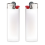 BIC® J26 Aansteker J26 Lighter BO opaque white_BA white_FO red_HO chrome