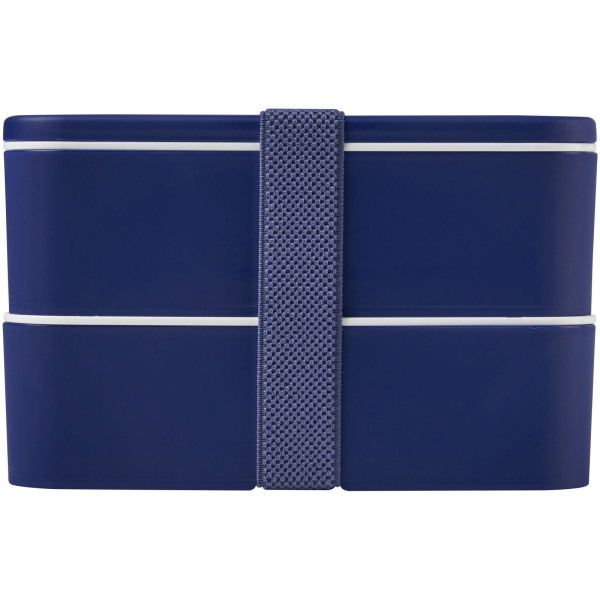 MIYO double layer lunch box - Blue/Blue/Blue