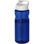H2O Active® Eco Base 650 ml sportfles met tuitdeksel - Blauw/Wit