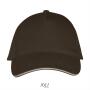 SOL'S Long Beach, Chocolate/Beige, One size