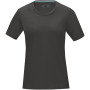 Azurite dames T-shirt met korte mouwen GOTS biologisch textiel - Storm grey - XS