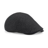 Melton Wool Ivy Cap - Charcoal Marl - One Size