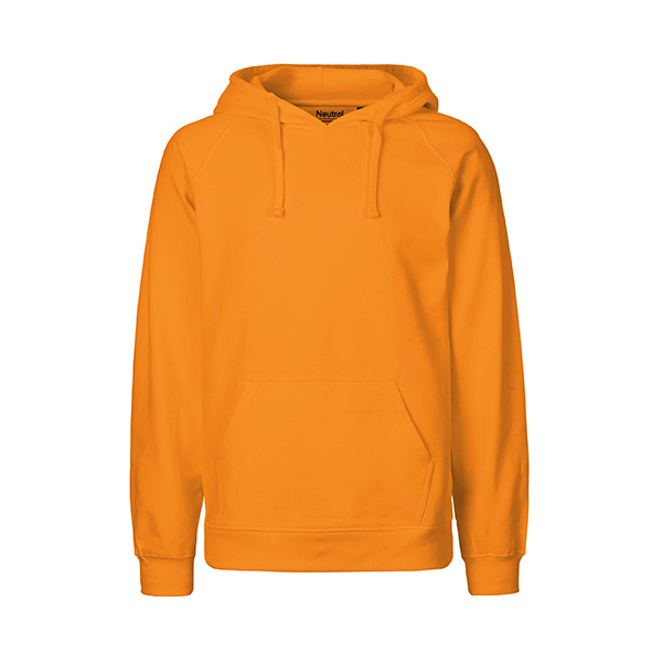 Neutral mens hoodie-Okay-Orange-XL