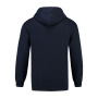 L&S Sweater Hooded Cardigan navy L