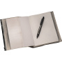 A4 notitieboek met pen en PVC omslag