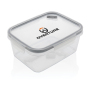 Tritan™ Renew herbruikbare lunchbox 1,5L gemaakt in EU, grijs, transparant