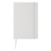 Luksus hardcover A5 notesbog, hvid