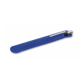 Guus pennenhoes voor 1 balpen fluweel - blauw