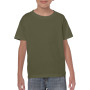Gildan T-shirt Heavy Cotton SS for kids 106c military green L