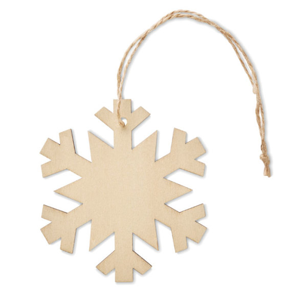 NEUY - Træ snefnugformet ornament