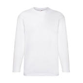 Value Weight LS T-shirt - White - 4XL