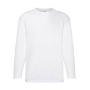 Value Weight LS T-shirt - White - 4XL