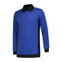 L&S Polosweater Workwear Royal Blue/BK 4XL