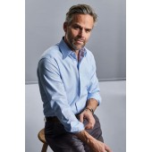 Men s long sleeve tailored Oxford shirt Oxford Blue S