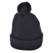 Grof Gebreide Beanie with pumpkin Grof Gebreide Beanie with pumpkin