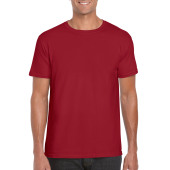 Gildan T-shirt SoftStyle SS for him Cardinal Red 3XL