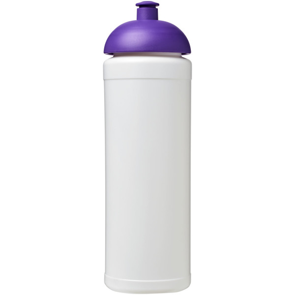 Baseline® Plus grip 750 ml dome lid sport bottle - White/Purple