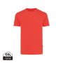 Iqoniq Bryce gerecycled katoen t-shirt, luscious red (XXS)