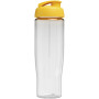 H2O Active® Tempo 700 ml sportfles met flipcapdeksel - Transparant/Geel