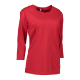 PRO Wear T-shirt | ¾ sleeve | women - Red, XL