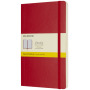 Classic L softcover notitieboek - ruitjes - Scarlet rood