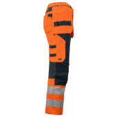 6513 PANTS HV ORANGE/BLACK C156