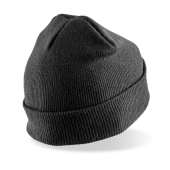 Bedrukbare muts in dubbel tricot Thinsulate™ Black One Size