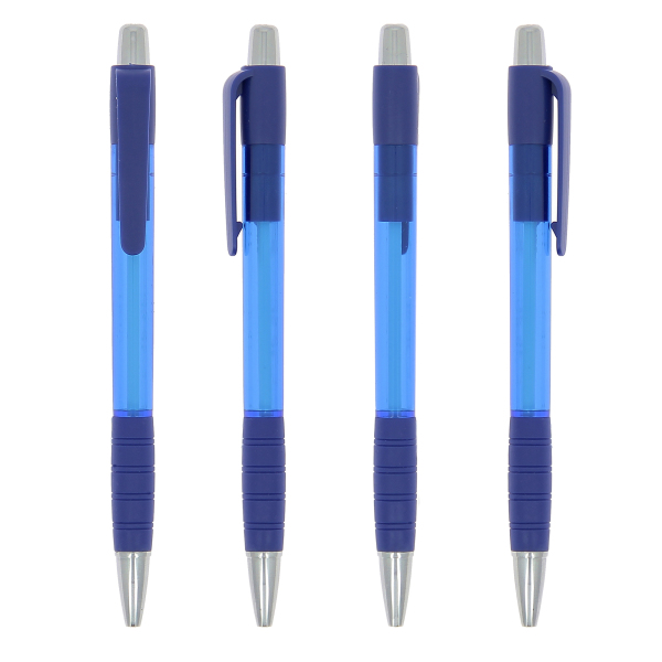 Striped Grip pen Striped Grip pen NE-blue/Blue Ink
