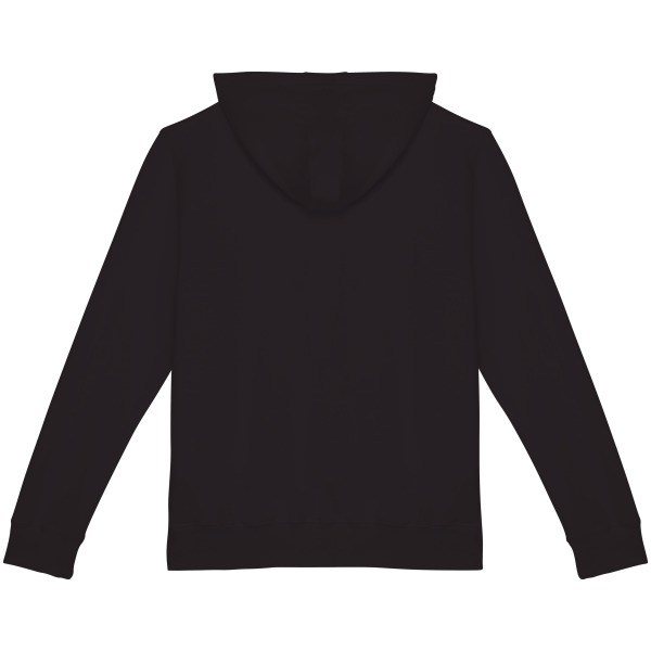 Uniseks sweater Terry280 met capuchon en rits - 280 gr/m2 Washed black XXS