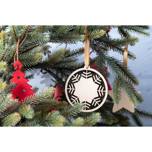 Lundamo - Kerstboom versiering, sneeuwvlok