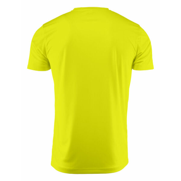 Printer Run Active t-shirt Bright yellow XS