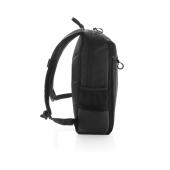Lima 15" PVC vrije laptop rugzak met RFID & USB, zwart