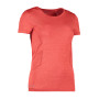 GEYSER T-shirt | seamless | women - Red melange, S