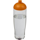 H2O Active® Tempo 700 ml bidon met koepeldeksel - Transparant/Oranje