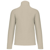 Enzo > Zip neck microfleece jacket Beige 5XL